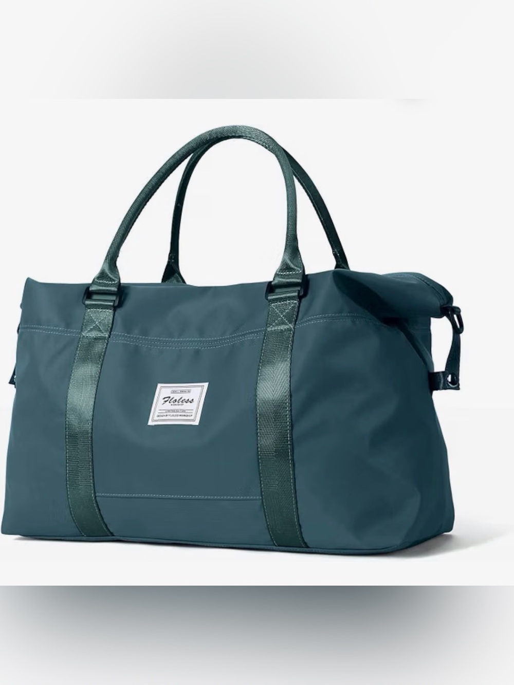 Peacock Blue Travel Duffle Bag (NEW!)